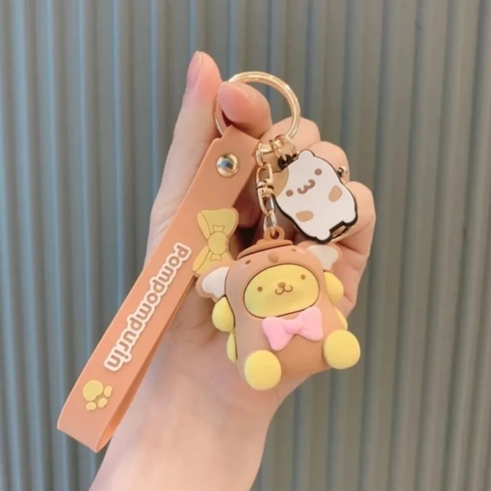 ᗢ *¨༺ ✮Hello Kitty Keychain | Pompompurin ✮ ༻¨* ᗢ